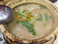 -长城砂煲田鸡粥