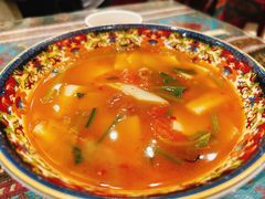 酸汤面片-巴依老爷新疆美食(工体旗舰店)
