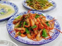 葱爆虾-广迎居老正兴菜馆