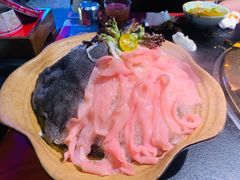 鸭肠毛肚百叶三拼-吼堂老火锅(万寿宫店)