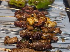 蒜爆肉-清真·老金烧烤·小龙虾(山大路店)