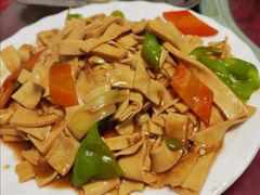 尖椒干豆腐-宝翔羊汤馆
