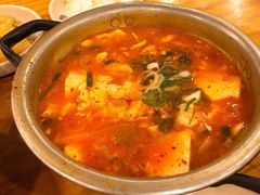 海鲜豆腐锅-金北顺大锅家(신사본점)