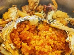 香辣蟹炒菜-秦记香辣蟹(松榆里店)