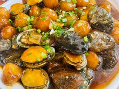 小土豆烧小鲍鱼-老虎滩船说·海胆水饺·大连海鲜(老虎滩店)