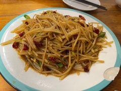 酸辣土豆丝-百味地锅鸡(铜山路店)