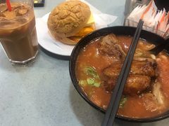 番茄浓汤鸡翅猪扒通粉-华嫂冰室(尖沙咀店)