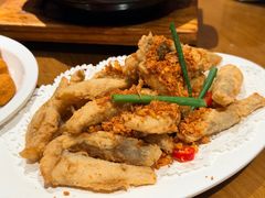 椒盐九肚鱼-肥仔文澳门猪骨煲(南京西路店)