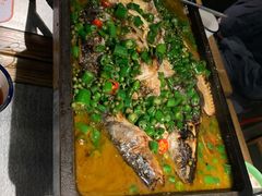 -探鱼·鲜青椒爽麻烤鱼(天河优托邦店)