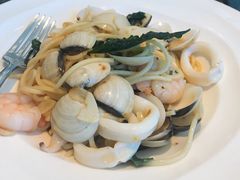 和风大叶海鲜意粉-港丽餐厅(高德置地店)