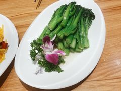 蒜蓉菜心-品回味清真西北楼(宁波首店)
