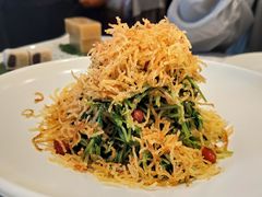 巧拌豆苗-四季民福烤鸭店(王府井灯市口店)