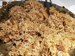 白洋淀荷叶糯米排骨-小放牛河北菜(长安万达店)
