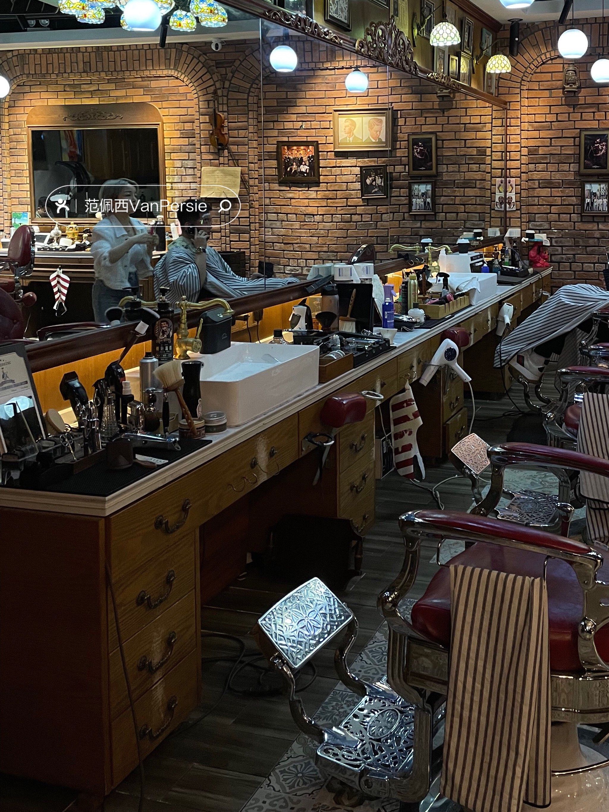 主打美式复古油头