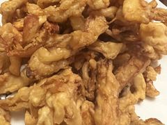 炸鲜菇-钰田大院·怀柔地道农家菜·烤虹鳟鱼(雁栖湖店)