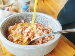 招牌虾膏泡泸沽湖红米饭-辛香汇·现炒川菜(淮海路百盛店)