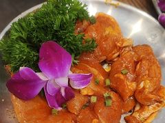 -明洞阿姨·韩式酱蟹烤肉·创意料理(三元桥店)