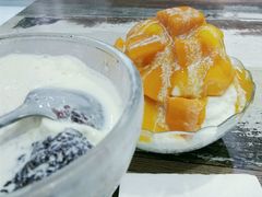 芒果冰沙-小恶魔甜品