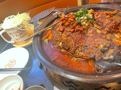 -探鱼·鲜青椒爽麻烤鱼(银泰城店)