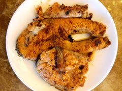 煎三文鱼-万佳国际酒店-阳光空中西餐厅(石狮服装城店)