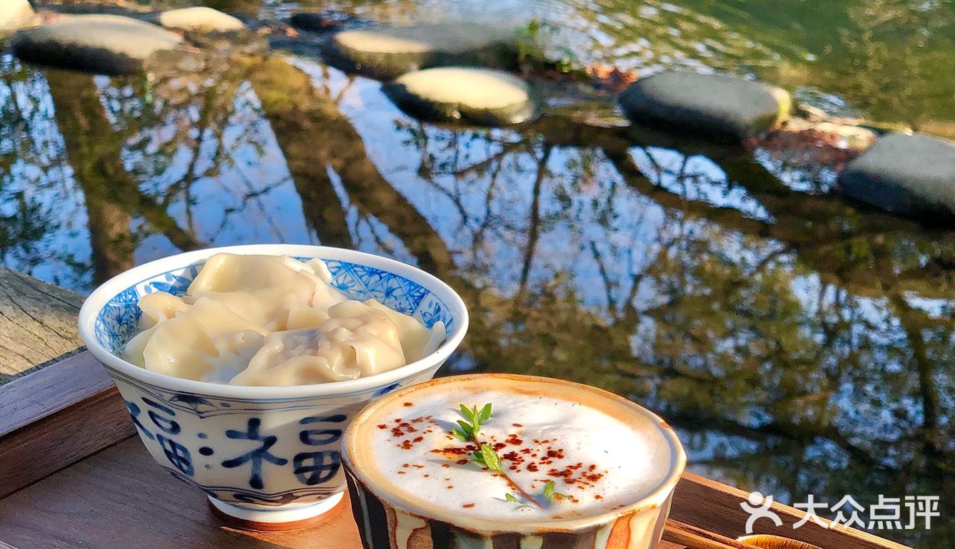 杭州新店🎋黑松露拿铁竹筒咖啡☕️偷得半日闲