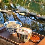 杭州新店🎋黑松露拿铁竹筒咖啡☕️偷得半日闲