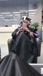 -INS羽毛接发·巴黎画染