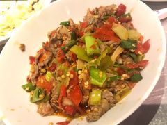 泡辣椒炒牛肉-壹盏灯(惠农店)