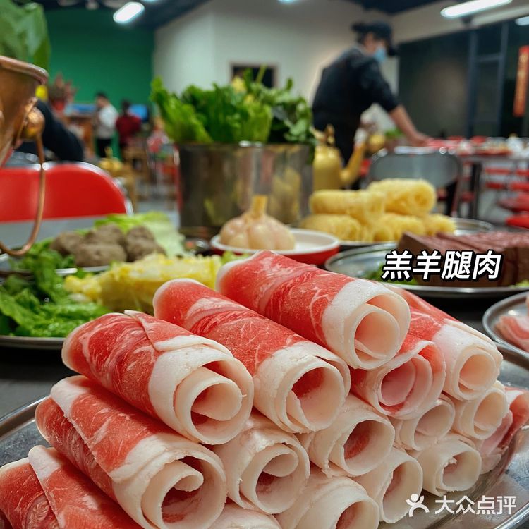 番禺探店｜超有年味的老铜炉涮肉火锅🏮