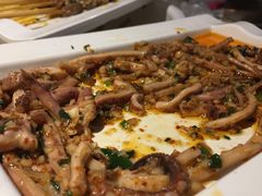 鱿鱼-庞家烧烤客栈(炮台山店)