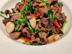 香菜摔打黄牛肉-桂满陇·杭州饭店(清河万象店)