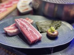 山蒜泡菜猪五花-十三姨正合丰烤肉(营迹路店)