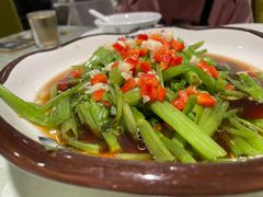 蒜泥空心菜-眷江南之小蓝鲸(王府大街店)