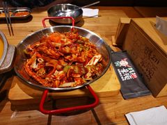 辣炒鱿鱼-亲顾清真韩式烤肉(望京店)