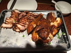 绿茶烤肉烤鸡双拼-绿茶餐厅(蓝色港湾店)