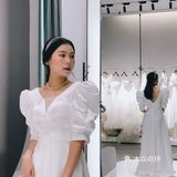 法式复古婚纱｜沐纱映画也太绝了吧