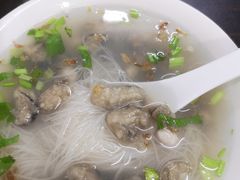 蚵仔线面-建国蚵煎蚵面
