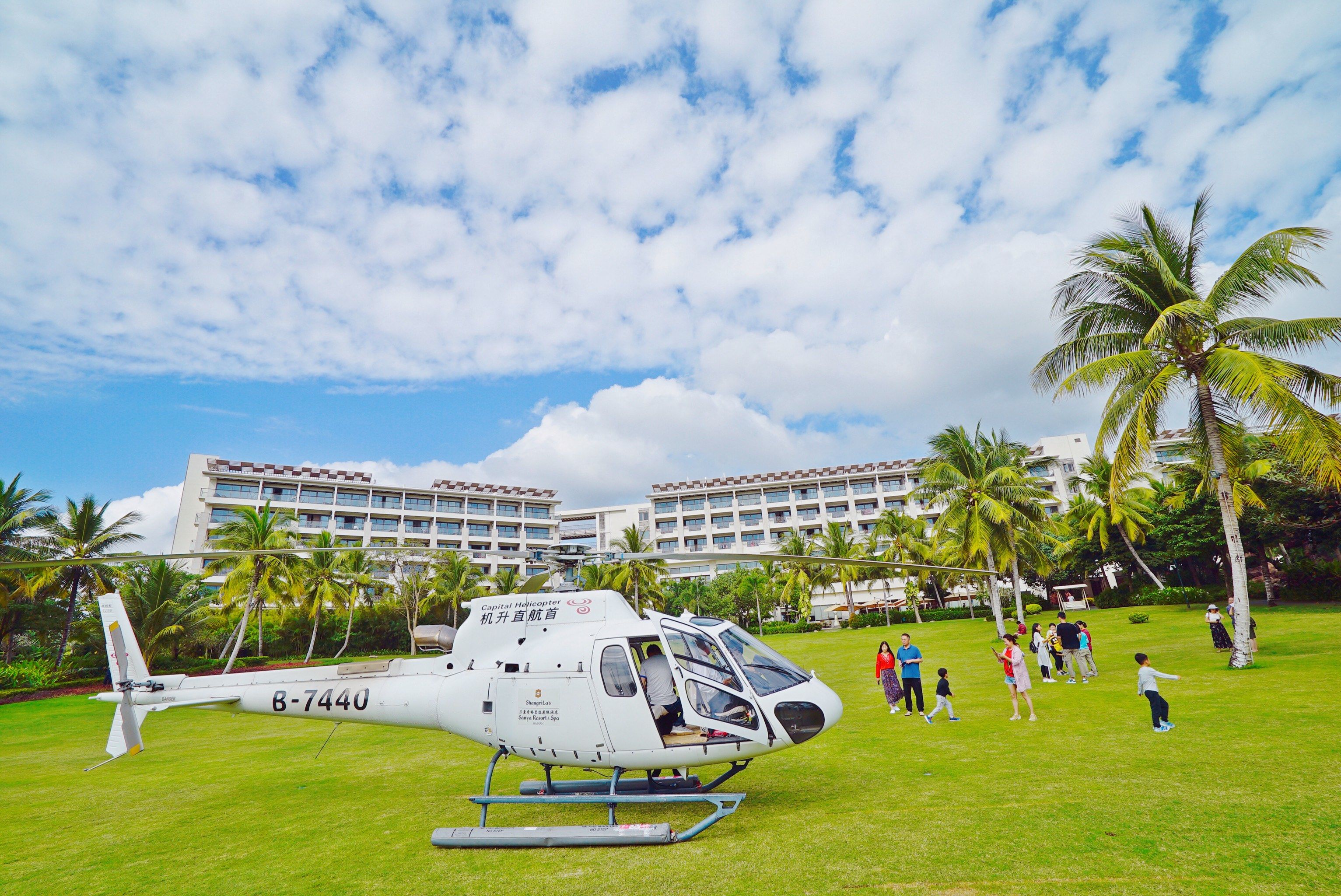 直升机体验首选三亚香格里拉