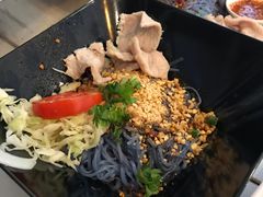 -蝶豆花蓝面条