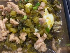 雪菜肉丝面-常熟炒浇面·沁园春面馆