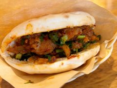 粉蒸肥肠咔饼-豆相识•九九豆腐脑(牛咡桥店)