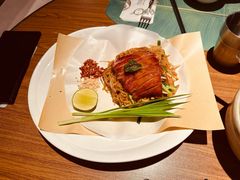 泰式炒金边粉（配猪颈肉）-帕蓝·暹罗料理(曲阳店)