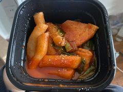 辣炒年糕-包装马车·韩国料理·포장마차