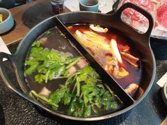 草本鸳鸯锅-盡膳口福跷脚牛肉火锅(晶耀前滩店)