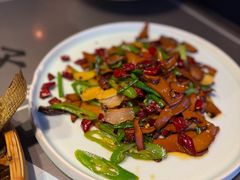 诺邓火腿爆黑牛肝-段公子·精品云南菜
