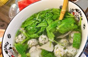 Sheep's Sorrel and Pork Ball Soup