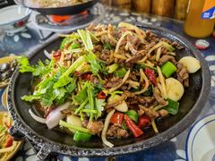 干煸牛肉丝-张关合渣(航空大道店)