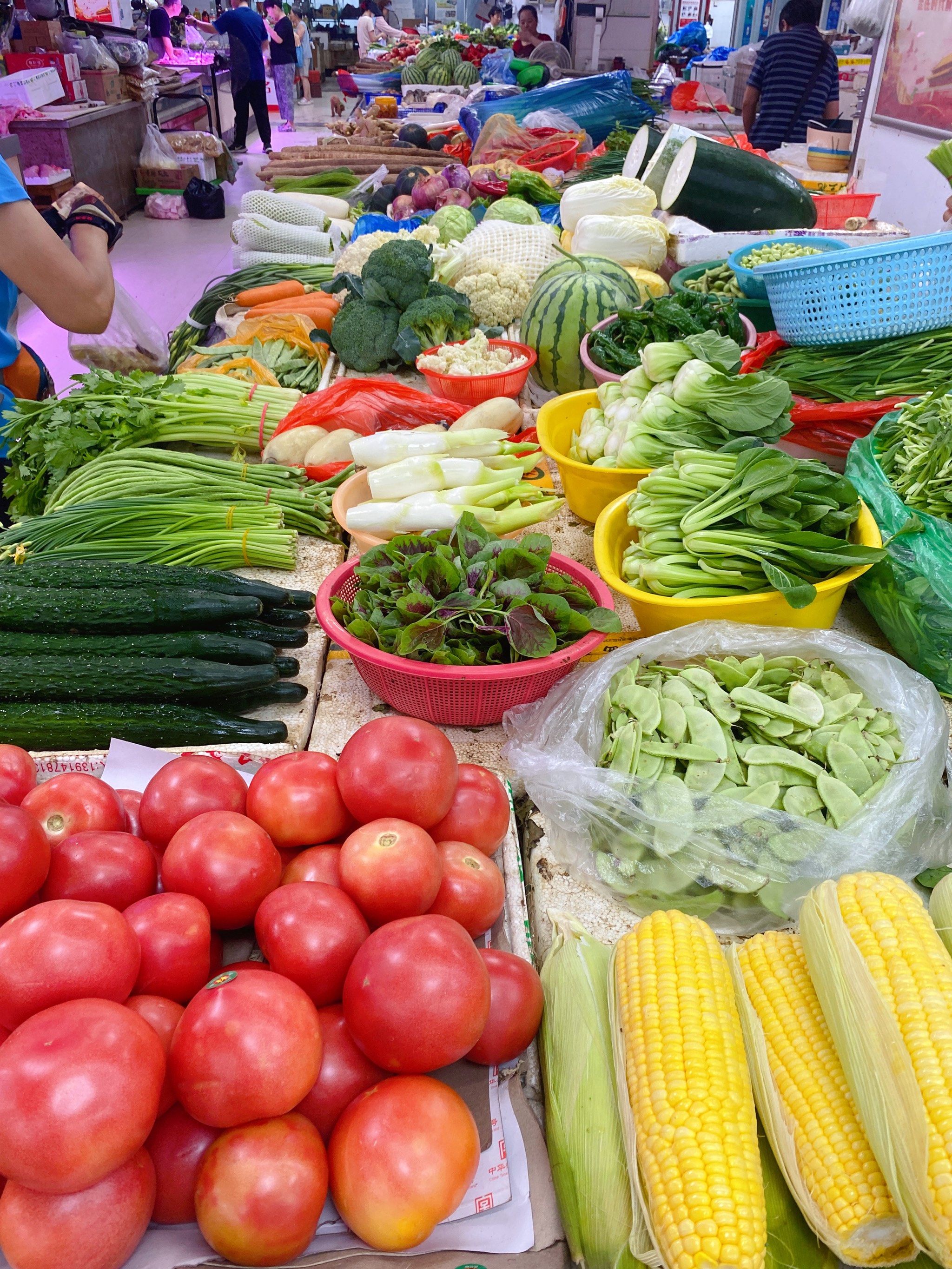 春天的蔬菜买起来