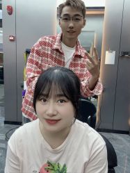 -米可造型烫发染发