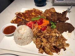 宫廷烤肉拼盘-伊斯坦布尔土耳其清真咖啡餐厅